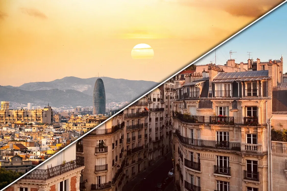 Vuelos Barcelona → París