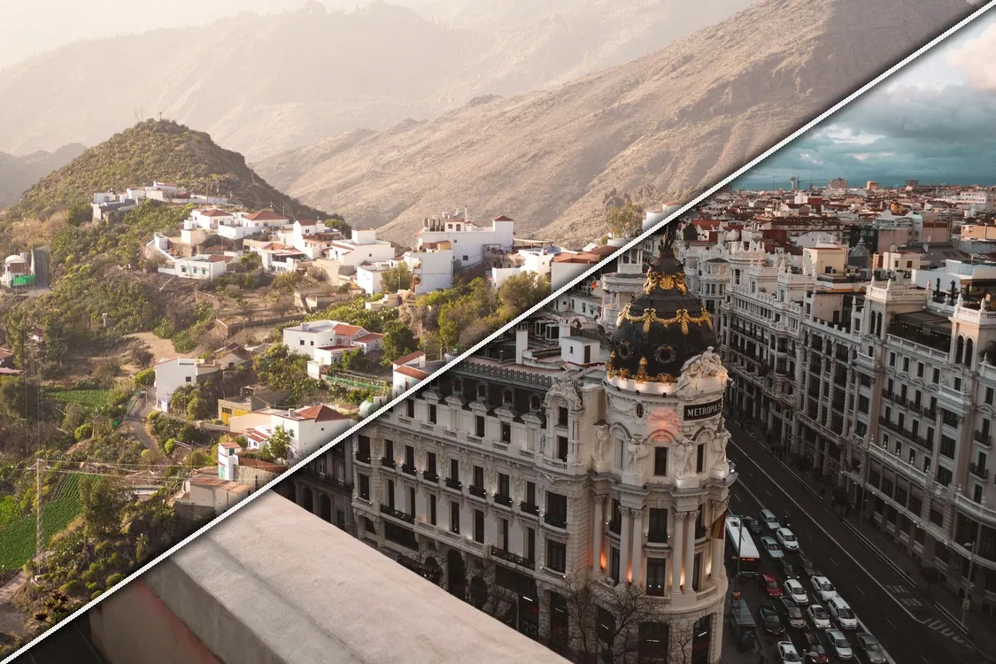 Vuelos Gran Canaria → Madrid