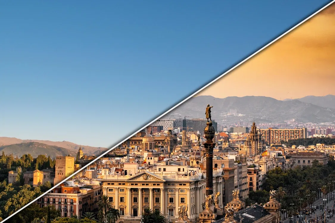 Vuelos Granada → Barcelona