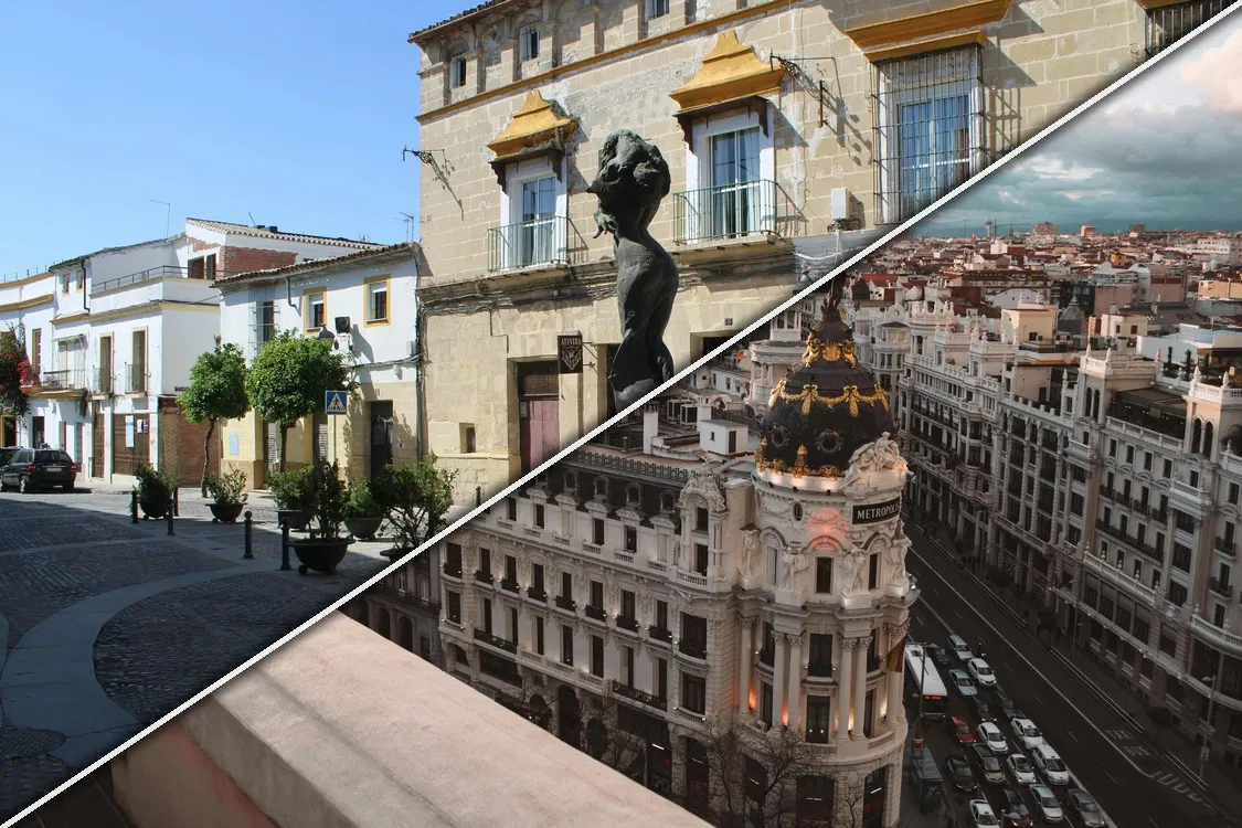 Vuelos Jerez de la Frontera → Madrid