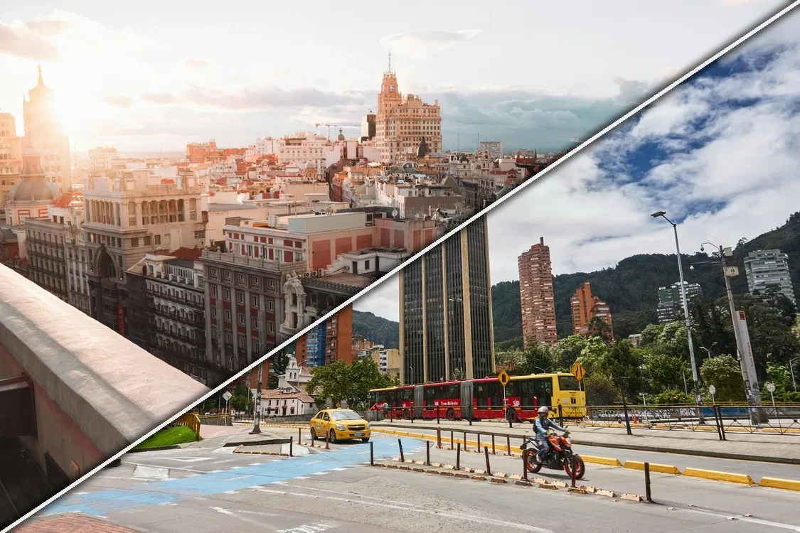 Vuelos Madrid → Bogotá