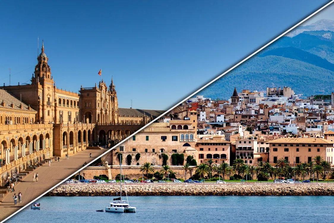 Vuelos Sevilla → Palma de Mallorca